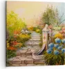 Bild auf Leinwand - Leinwandbild - Garten Blumen Sommer - Produktbild-Vorschau 1
