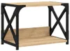 vidaXL Stojan na tlačiarne 2 police Sonoma Oak 44x26x31,5 Náhľad obrázku produktu 1