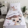 Komplet pościeli dziecięcej Bambi 100 x 135 cm + 40 x 60 cm Podgląd zdjęcia produktu 2