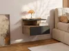 2er-Set Hängenachtschränke - 1 Schublade - Natur und Produktbild-Vorschau 2
