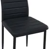 A close-up view of a black chair, focusing on the seat and backrest. Náhled obrázku produktu