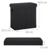 Relaxdays Faltbarer Sitzhocker, HxBxT: 49,5 x 46 x 25,5 cm, Produktbild-Vorschau 6