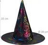 Relaxdays Hexenhut, 6er Set, glänzende Spinnweben, Produktbild-Vorschau 4