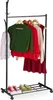 Relaxdays Garderobe mit Rollen, HxBxT: 165 x 80 x 44 cm, Produktbild-Vorschau 1