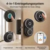 Smart Lock mit Fingerabdruck, 4-in-1 Elektronisches Produktbild-Vorschau 2