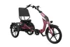 Caboocargo Dreirad E-Bike Chill, rot Produktbild-Vorschau 1