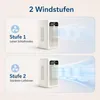 Mini Luftkühler 3-in-1, 30000mAh, 500ml Tank, 20dB leise, Produktbild-Vorschau 6