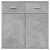 vidaXL Příborník betonový šedý 79x38x80 cm materiál na bázi Náhled obrázku produktu 5