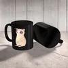 Mr. & Mrs. Panda Teetasse Plumplori Glücklich - Schwarz - Produktbild-Vorschau 3