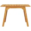 Garten-Esstisch 110x56x75 cm Massivholz Akazie Produktbild-Vorschau 4