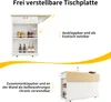 Isola da cucina STILVORA, armadio da cucina con presa di Anteprima dell’immagine prodotto 6