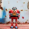 Roboter - Astronaut - rot - Zinnspielzeug Produktbild-Vorschau 6