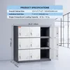 VEVOR Umkleideschrank Fächerschrank Schließfachschrank, Produktbild-Vorschau 8