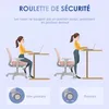 Vinsetto Fauteuil de bureau, chaise de bureau ergonomique Voir les images du produit 3
