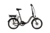 A studio shot of a folding electric bicycle against a white background. Produktbild-Vorschau