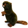 Hansa Toy 3355 Biber aufwartend 29 cm Kuscheltier Stofftier Produktbild-Vorschau 2