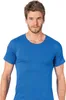 2 Stück Herren T-Shirts kurzarm Unterhemd Rundhals 100% Produktbild-Vorschau 3