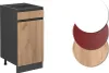 Küchenunterschrank Vicco R-Line Goldkraft Eiche 40 cm Produktbild-Vorschau 5