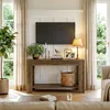 Table console Tribesigns de 105 cm de style rustique, table Voir les images du produit 6