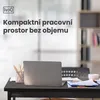 IvoQ Odkládací stolky - Sada 2 ks - Černá - Úzké Náhled obrázku produktu 5