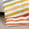 Janine Mako-Satin Bettwäsche J.D. 87115 gelb grün 155x220 Produktbild-Vorschau 4