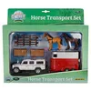 Kids Globe Pull-Back Land Rover mit Pferdeanhänger und Produktbild-Vorschau 3