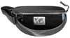 An open black belt bag showing its interior. Anteprima dell’immagine prodotto