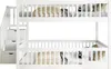 okwish Etagenbett 140x200 mit Schubladen,Kinderbett mit Produktbild-Vorschau 9