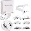 Magnetisches Wimpernset Schwarz 2,5 cm Länge, Produktbild-Vorschau 1