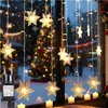 Lampki choinkowe w kształcie płatka śniegu, 96 diod LED 1,8 Podgląd zdjęcia produktu 1
