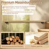 ROSEJANE Massiver Buchenholz Handlauf 60 cm, Wandmontage, Produktbild-Vorschau 7
