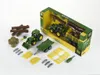 John Deere Traktor mit Holz u. Heuwagen Produktbild-Vorschau 10
