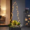 Metallische kerstverlichting voor de tuin, zwart, met 50 Productafbeelding-voorbeeld 5