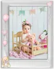 ZEP B17346P, Einzelbilderrahmen, Metall, Holz, Pink, Produktbild-Vorschau 1