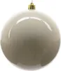Unzerbrechliche Weihnachtskugel 14cm Weiß - Glänzend & Produktbild-Vorschau 3
