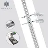Zilveren ketting, 925 zilver, 45 cm lang, 1,0 mm breed Productafbeelding-voorbeeld 2