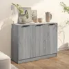 vidaXL Příborník Grey Sonoma 90,5x30x70 cm výrobek ze dřeva Náhled obrázku produktu 3