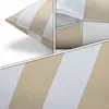 2er Set Kissenbezug 45x45 Dekokissen Kissenhülle Streifen Produktbild-Vorschau 4