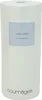 A white cylindrical perfume bottle with a light blue label. Voir les images du produit