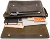 LEABAGS Leder Umhängetasche Herren & Damen I Messenger Bag Produktbild-Vorschau 2