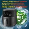 Extralink Air Fryer 4,2 L, friggitrice ad aria, 1300 W, Anteprima dell’immagine prodotto 6