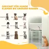 PawHut Türschutzgitter für Hunde 76-104cm schließbar Produktbild-Vorschau 9