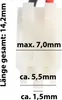 Lithium Ionen Akku passend für Heim & Haus 3S1P BM 14500Z1, Produktbild-Vorschau 4
