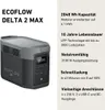 Ecoflow EFDELTA2MAX-EU Power Station con Batteria LFP 3100W Anteprima dell’immagine prodotto 6