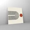 Bilder auf glas - Einteilig - Abstraktion Grafik Linien - Produktbild-Vorschau 4