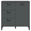 Sideboard VIKEN Anthrazit 80x40x80 cm Holzwerkstoff Produktbild-Vorschau 6