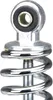 Set ammortizzatore puntone 300mm cromo (10/10mm) universale Anteprima dell’immagine prodotto 5