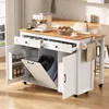 Merax Kücheninsel Servierwagen Sideboard, auf Rollen, Produktbild-Vorschau 1