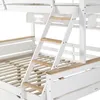 Fortuna Lai Etagenbett 90x200cm/140x200cm mit Windmühle und Produktbild-Vorschau 9