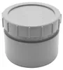 airfit Bouchon d'extrémité DN 125avec capuchon à visser, Voir les images du produit 1